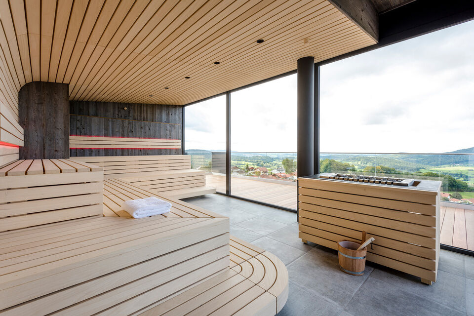 Saunen Wellnesshotels Bayerischer Wald 4 und 5 Sterne Hotels