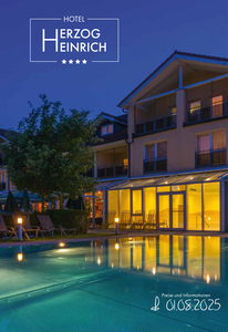 Aktuelles Hotelprospekt